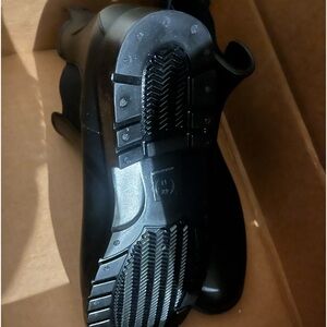 NWT Black women rain boots. Size 10